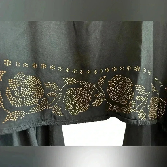 Elizabeth Gillet Kimono - One Size with flowy floral sleeves - Picture 8 of 11